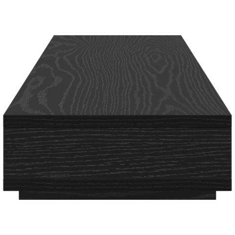 VidaXL Stojak na Monitor z półką Czarny 100 x 27 x 15 cm