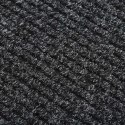 VidaXL Dywanik pochłaniający zabrudzenia, 100x400 cm, antracytowy