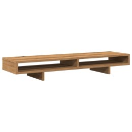 VidaXL Podstawka pod monitor, dąb artisian, 100x27x15 cm