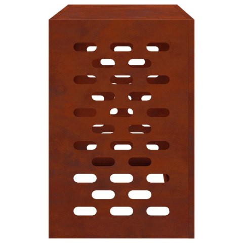 VidaXL Pokrywa do klimatyzatora Rdzawy 90 x 40 x 60 cm