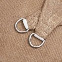 VidaXL Żagiel przeciwsłoneczny, 160 g/m², kolor taupe, 5x6 m, HDPE