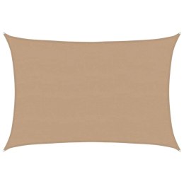 VidaXL Żagiel przeciwsłoneczny, 160 g/m², taupe, 5x7 m, HDPE