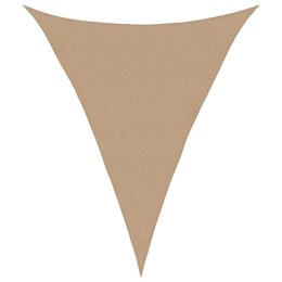 VidaXL Żagiel przeciwsłoneczny, 160 g/m², kolor taupe, 4x5x5 m, HDPE