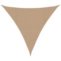 VidaXL Żagiel przeciwsłoneczny, 160 g/m², taupe, 5x5x5 m, HDPE