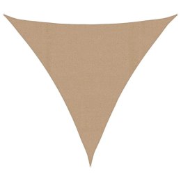 VidaXL Żagiel przeciwsłoneczny, 160 g/m², taupe, 5x5x5 m, HDPE