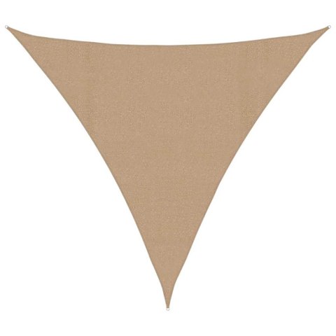 VidaXL Żagiel przeciwsłoneczny, 160 g/m², taupe, 5x5x5 m, HDPE
