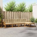 VidaXL Zestaw sof na zewnątrz z poduszką 5 pcs Naturalny i Beżowy