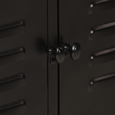 VidaXL Szafka pod umywalkę, 55x35x60 cm, żelazo i lite drewno mango