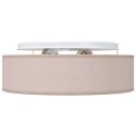VidaXL Lampa Sufitowa Ciemnoszary 38 x 38 x 13,5 cm tkanina