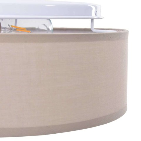 VidaXL Lampa Sufitowa Ciemnoszary 38 x 38 x 13,5 cm tkanina