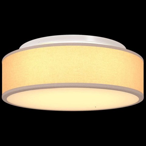 VidaXL Lampa Sufitowa Ciemnoszary 38 x 38 x 13,5 cm tkanina