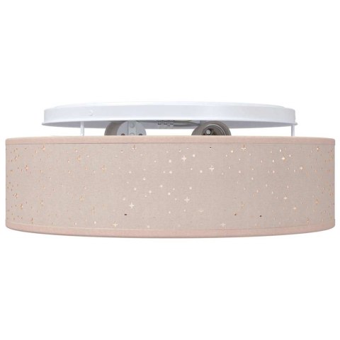 VidaXL Lampa Sufitowa Ciemnoszary 38 x 38 x 13,5 cm tkanina