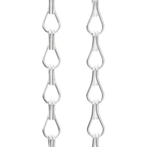 VidaXL Moskitiera łańcuchowa do drzwi, 56x202 cm, aluminium