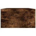 VidaXL Podstawka pod monitor, przydymiony dąb, 100x24x13 cm