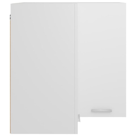 VidaXL Szafka narożna, "Lyon", biała, 57x57x60 cm