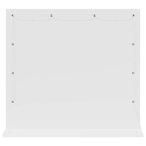 VidaXL Lustro toaletowe Prostokątny Z lustrem Biały 60 x 55 x 18 cm