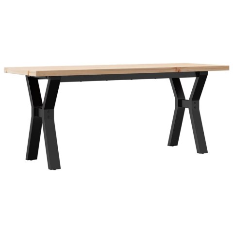 STOLIK KAWOWY Z NOGAMI W KSZTAŁCIE LITERY Y 110X40X45,5CM