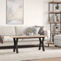 STOLIK KAWOWY Z NOGAMI W KSZTAŁCIE LITERY Y 110X40X45,5CM