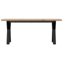 STOLIK KAWOWY Z NOGAMI W KSZTAŁCIE LITERY Y 110X40X45,5CM