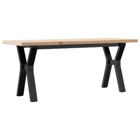 STOLIK KAWOWY Z NOGAMI W KSZTAŁCIE LITERY Y 110X40X45,5CM