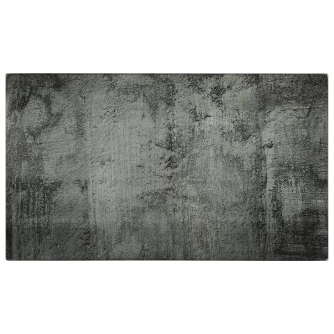 VidaXL Deski do krojenia 2 szt., szkło hartowane z motywem betonu