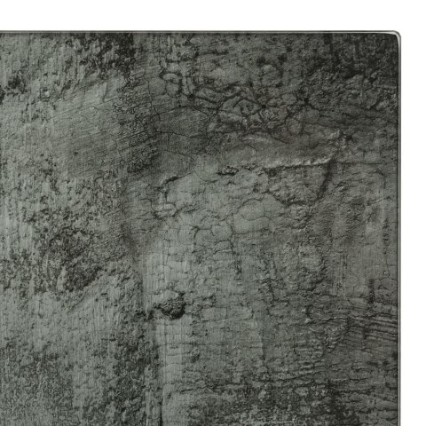 VidaXL Deski do krojenia 2 szt., szkło hartowane z motywem betonu