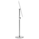 STOJAKI NA PLAKATY 2 SZT. SREBRNY 32.7X24X108CM ALUMINIUM
