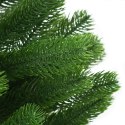 VidaXL Choinka z 150 diodami LED z podstawą Zielony 150 cm PE
