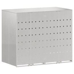 VidaXL Przechowalnia na 3 kosze na odpady 340 x 77.5 x 115.5 cm
