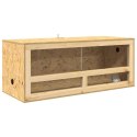 VidaXL Terrarium Brązowy 100 x 40 x 90 cm OSB