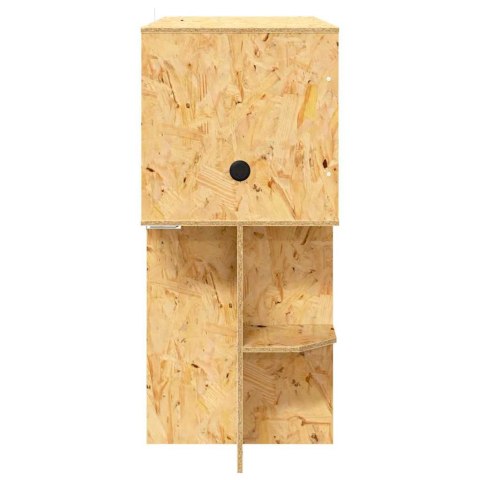 VidaXL Terrarium Brązowy 100 x 40 x 90 cm OSB