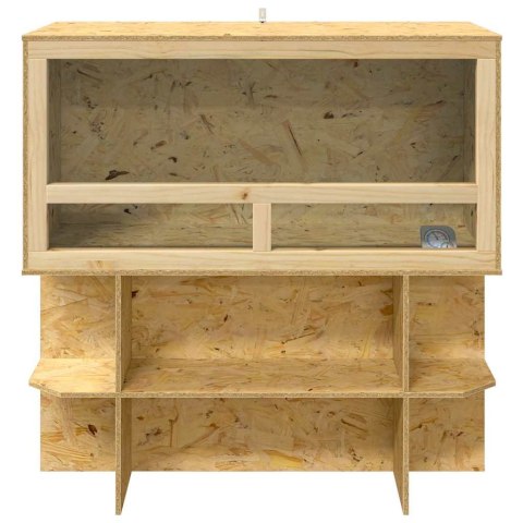 VidaXL Terrarium Brązowy 100 x 50 x 100 cm OSB