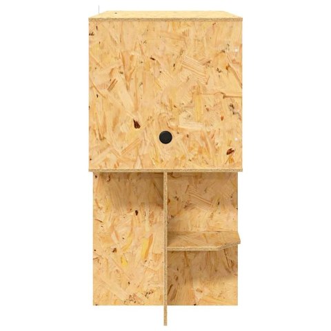 VidaXL Terrarium Brązowy 100 x 50 x 100 cm OSB