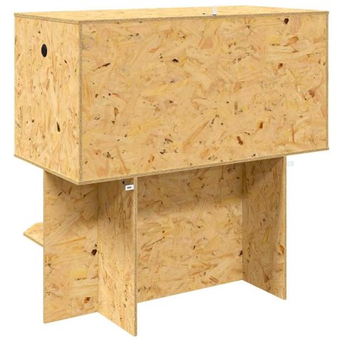 VidaXL Terrarium Brązowy 100 x 50 x 100 cm OSB