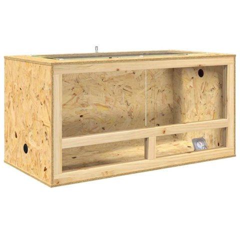 VidaXL Terrarium Brązowy 100 x 50 x 100 cm OSB