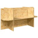 VidaXL Terrarium Brązowy 100 x 50 x 100 cm OSB