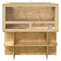 VidaXL Terrarium Brązowy 100 x 50 x 100 cm OSB