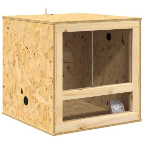 VidaXL Terrarium Brązowy 50 x 50 x 100 cm OSB