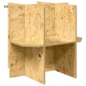 VidaXL Terrarium Brązowy 50 x 50 x 100 cm OSB