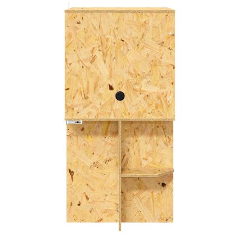 VidaXL Terrarium Brązowy 50 x 50 x 100 cm OSB