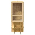 VidaXL Terrarium Brązowy 50 x 50 x 130 cm OSB