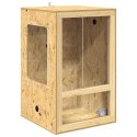 VidaXL Terrarium Brązowy 50 x 50 x 130 cm OSB