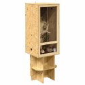 VidaXL Terrarium Brązowy 50 x 50 x 150 cm OSB