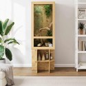 VidaXL Terrarium Brązowy 50 x 50 x 150 cm OSB