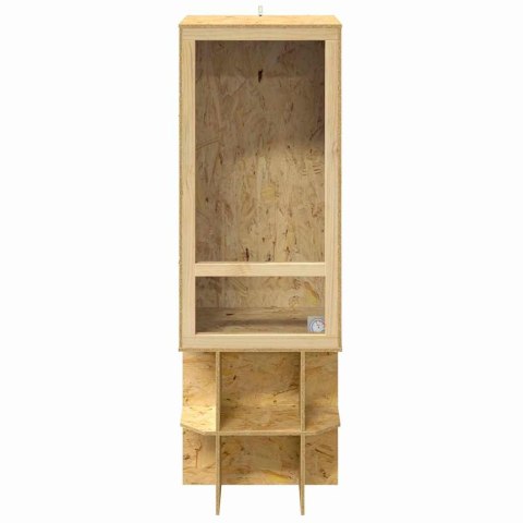 VidaXL Terrarium Brązowy 50 x 50 x 150 cm OSB