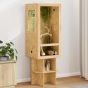 VidaXL Terrarium Brązowy 50 x 50 x 150 cm OSB