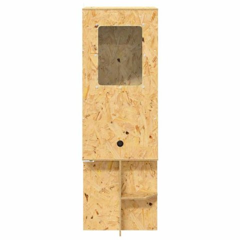 VidaXL Terrarium Brązowy 50 x 50 x 150 cm OSB