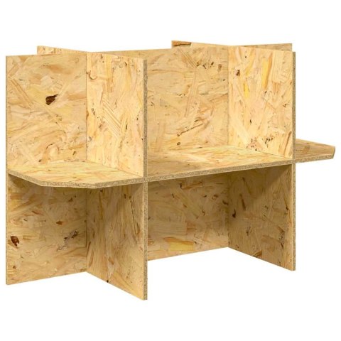 VidaXL Terrarium Brązowy 80 x 50 x 100 cm OSB