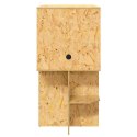 VidaXL Terrarium Brązowy 80 x 50 x 100 cm OSB