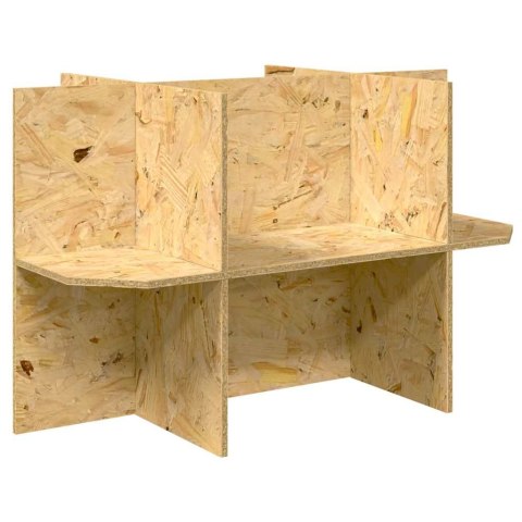VidaXL Terrarium Brązowy 80 x 50 x 100 cm OSB